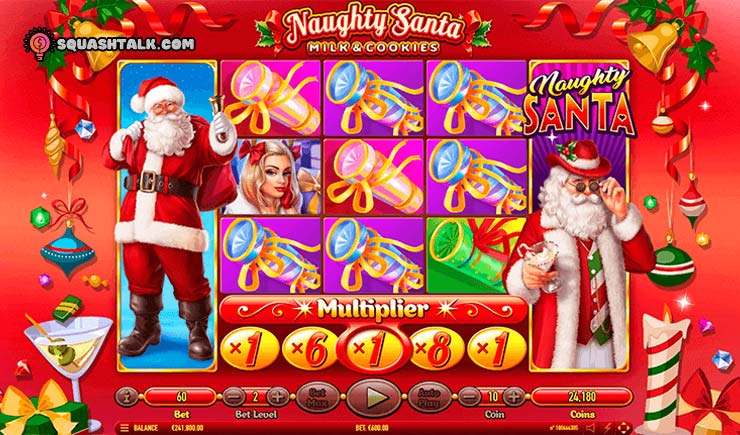 Cách chơi Naughty Santa Slot