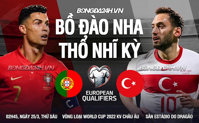 Bồ Đào Nha vs Thổ Nhĩ Kỳ