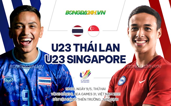 U23 Thái Lan vs U23 Singapore