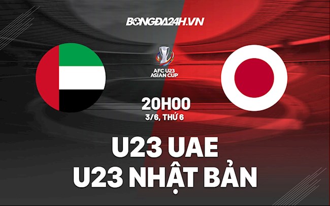 U23 UAE vs U23 Nhật Bản