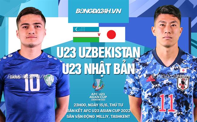 U23 Uzbekistan vs U23 Nhat ban