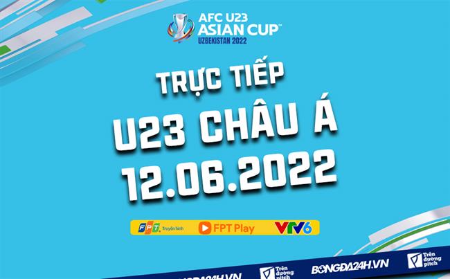 Truc tiep U23 chau a 12/6/2022