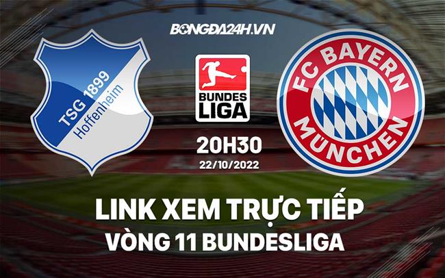 Link xem truc tiep Hoffenheim vs Bayern (Vong 11 Bundesliga 2022/23)