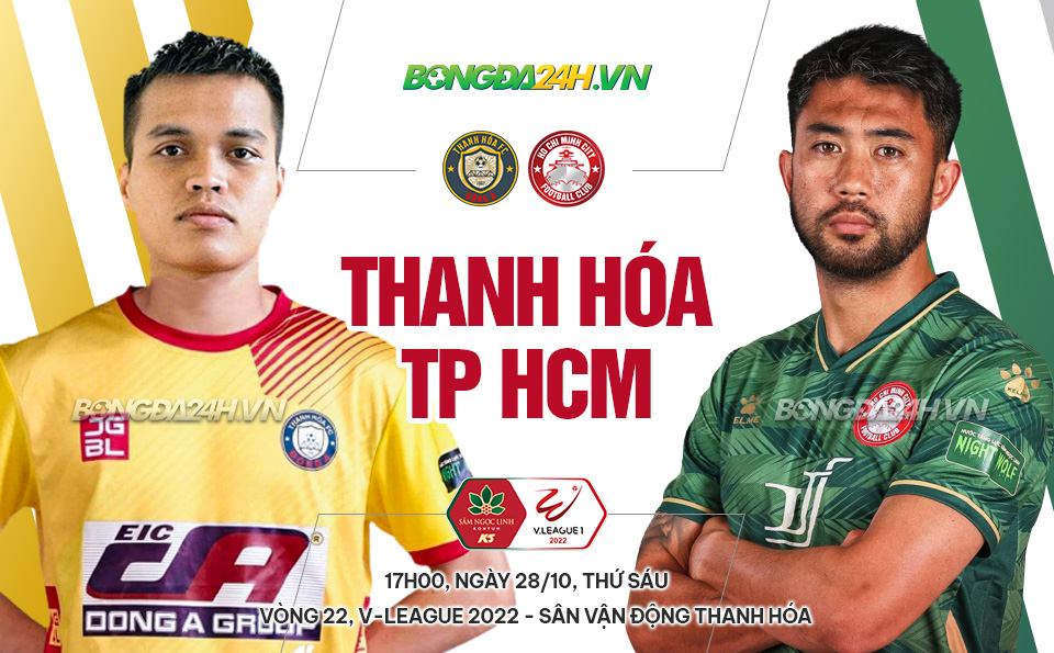 truc tiep bong da Thanh Hoa vs TPHCM VLeague 2022 hom nay