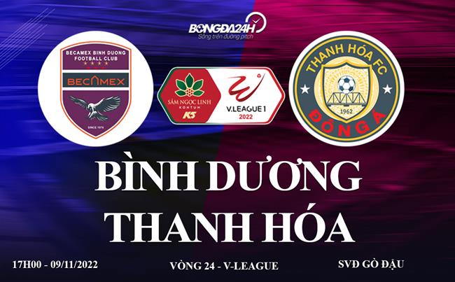 Link xem truc tiep Binh Duong vs Thanh Hoa (Vong 24 V.League 2022)
