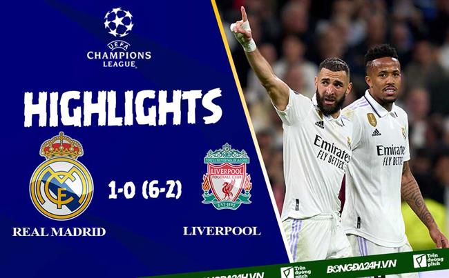 Video Real Madrid vs Liverpool Cup C1 2022/2023
